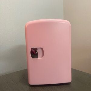 Portable Mini Fridge Pink Home/Office/Dorm/